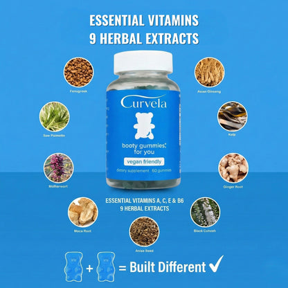 Curvela Triple-Action Booty Support™ Gummies