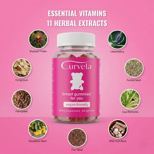 Curvela Triple-Action Breast Support™ Gummies