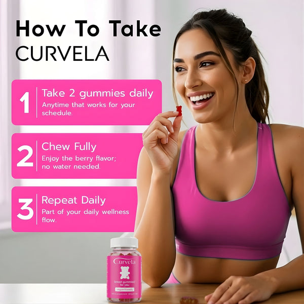 Curvela Triple-Action Breast Support™ Gummies